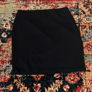 Philosophy black mini skirt
